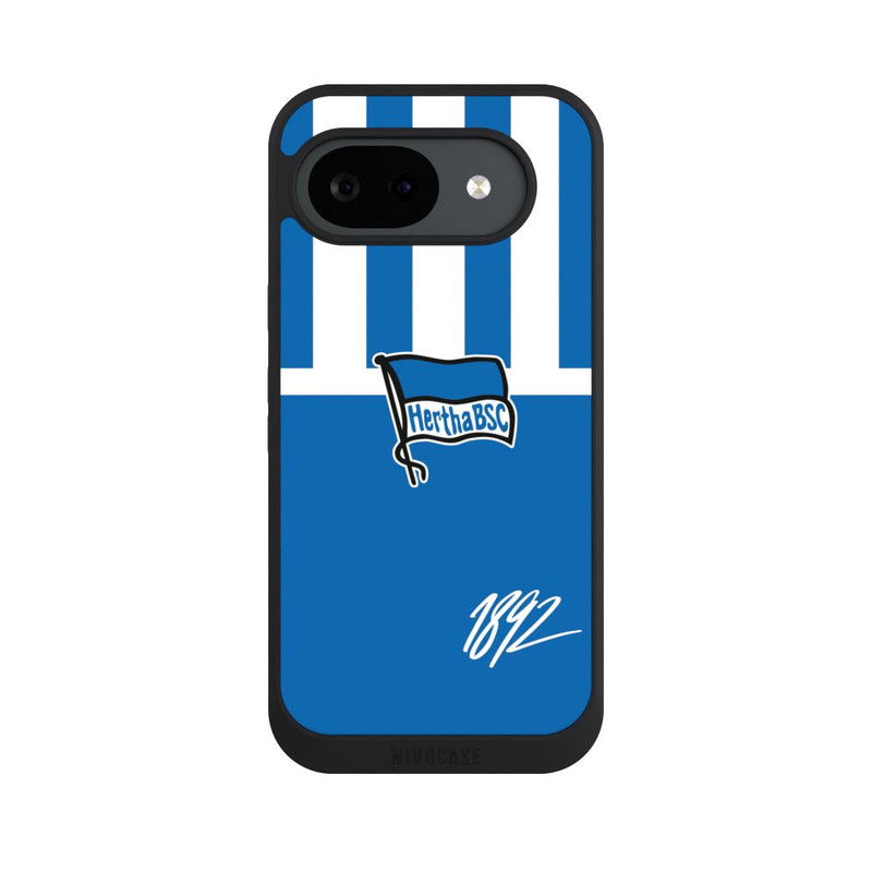 Pixel 10 a NIVOpure Blau und Weiß Vertikal Streifen