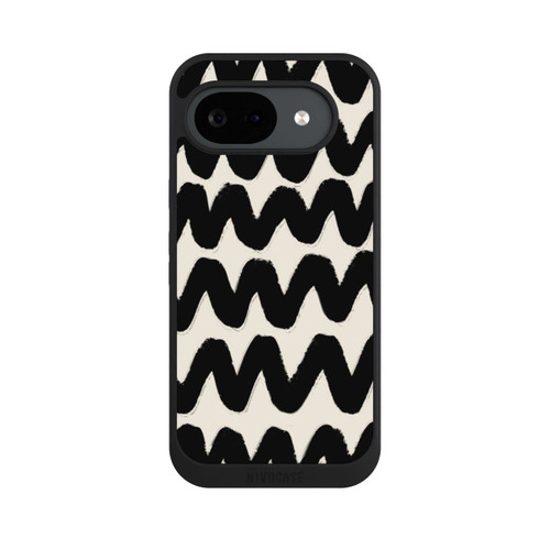 Google Pixel 10a NIVOpure Vagues Noires Pattern