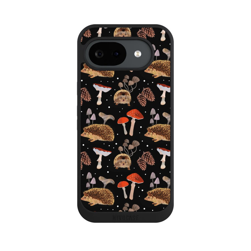 Pixel 10 a NIVOpure Hedgehogs and Mushrooms