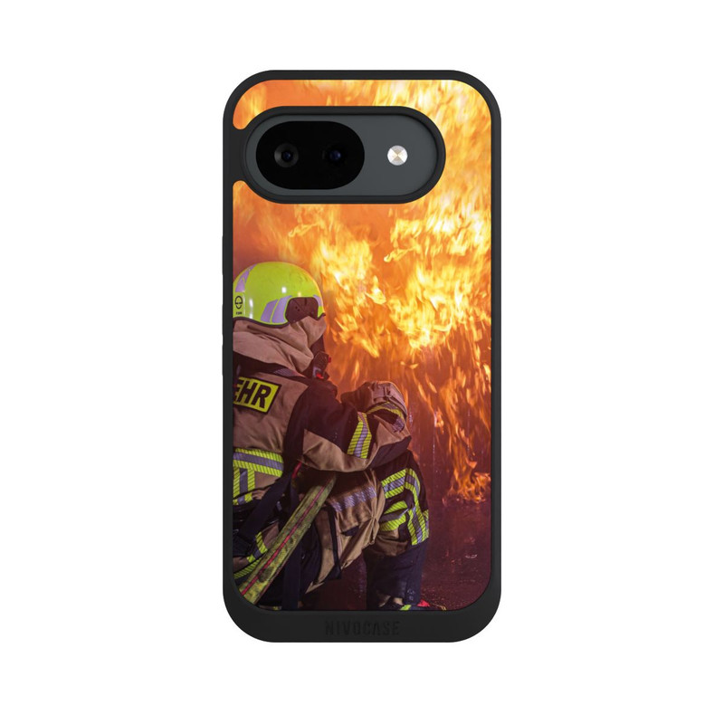 Pixel 10 a NIVOpure Feuerwehrmann Brennendes Herz