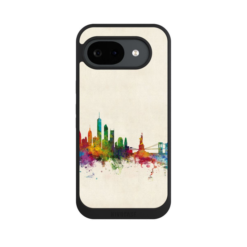 Pixel 10 a NIVOpure New York Skyline V2 Vintage Hintergrund