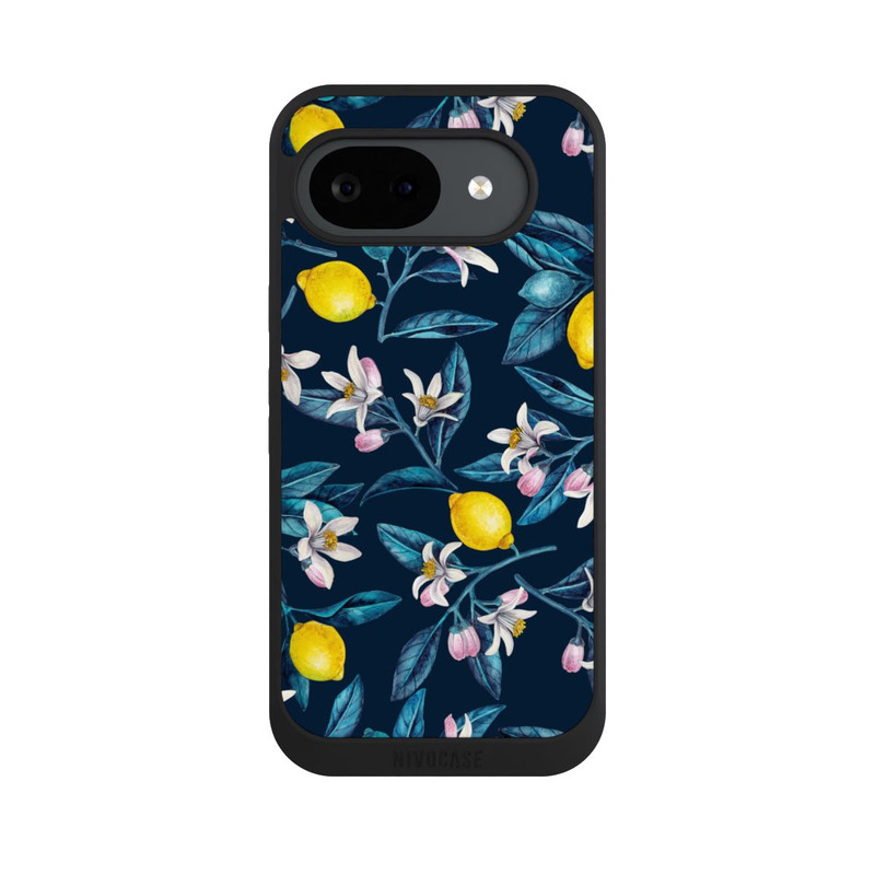 Pixel 10 a NIVOpure Zitronen und Blüten dunkel