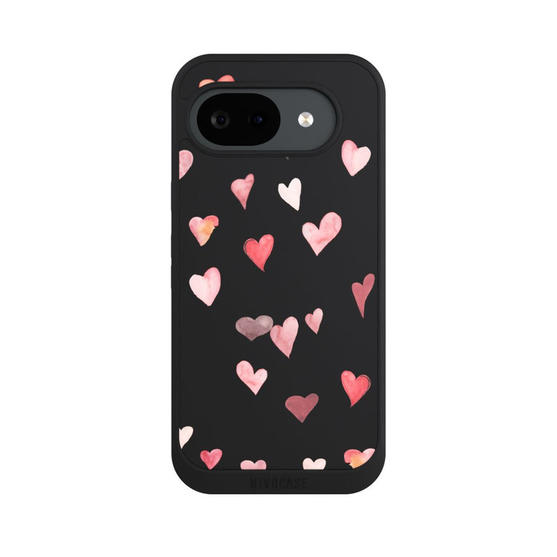 Pixel 10 a NIVOpure Valentinsherzen fallend