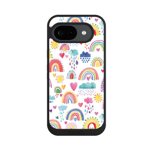 Google Pixel 10a NIVOpure Schöne Regenbogen-Multi-Rot