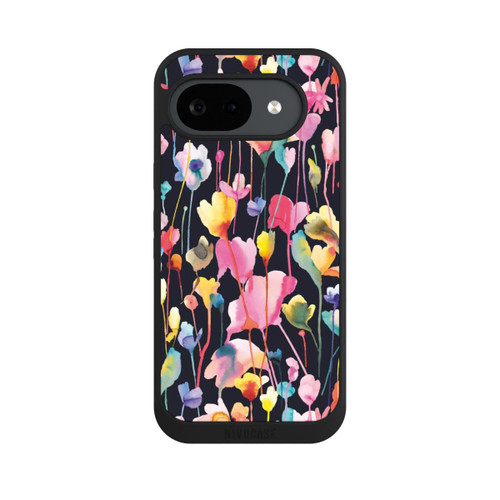 Google Pixel 10a NIVOpure Wildblumen schwarz