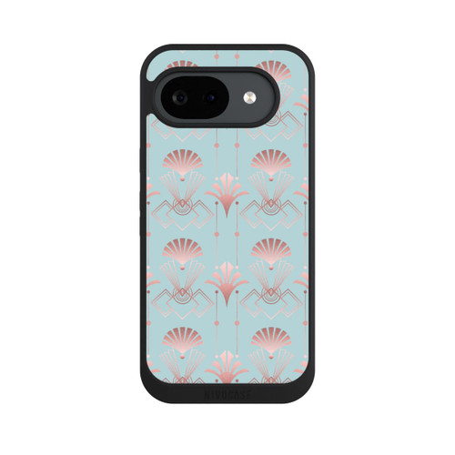 Google Pixel 10a NIVOpure Art Deco Rose Gold Elegance Blue