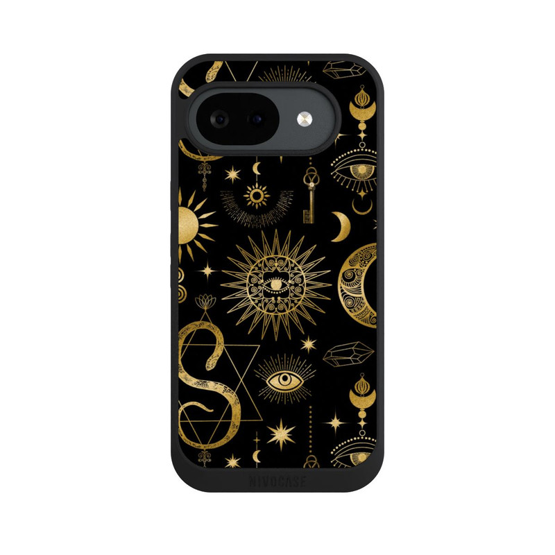 Pixel 10 a NIVOpure Himmlische Sonne und Mond Steampunk
