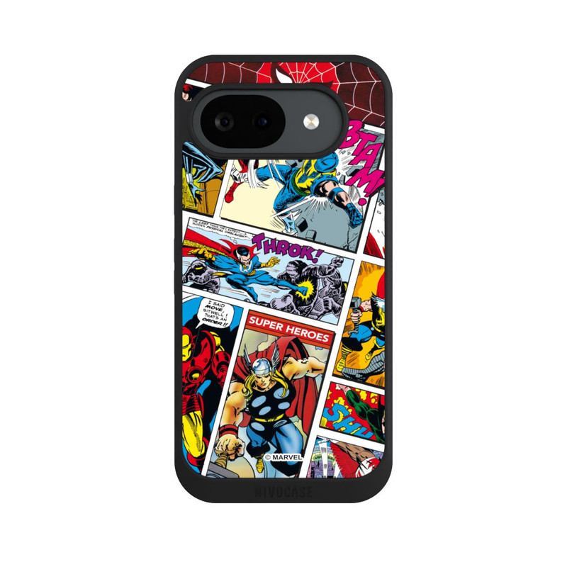 Pixel 10a NIVOpure Marvel Retro Comic Blue