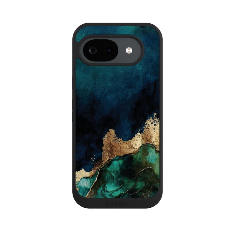 Pixel 10a NIVOpure Petrolblau mit Gold