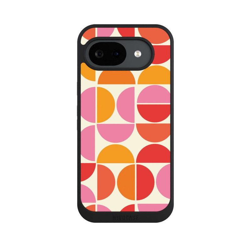 Pixel 10 a NIVOpure Retro Trend Pattern Orange