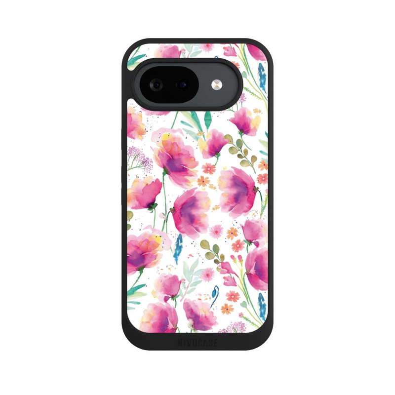 Pixel 10a NIVOpure Abstrakte Mohnblumen aquarell