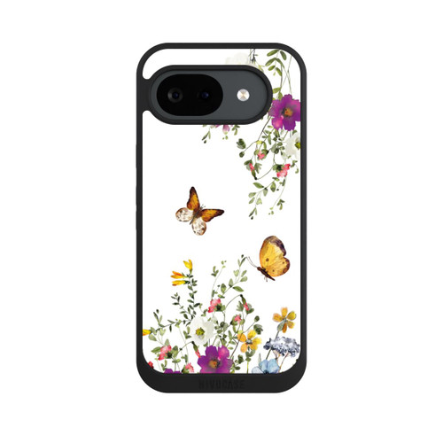 Google Pixel 10a NIVOpure Schmetterlinge und bunte Blumen