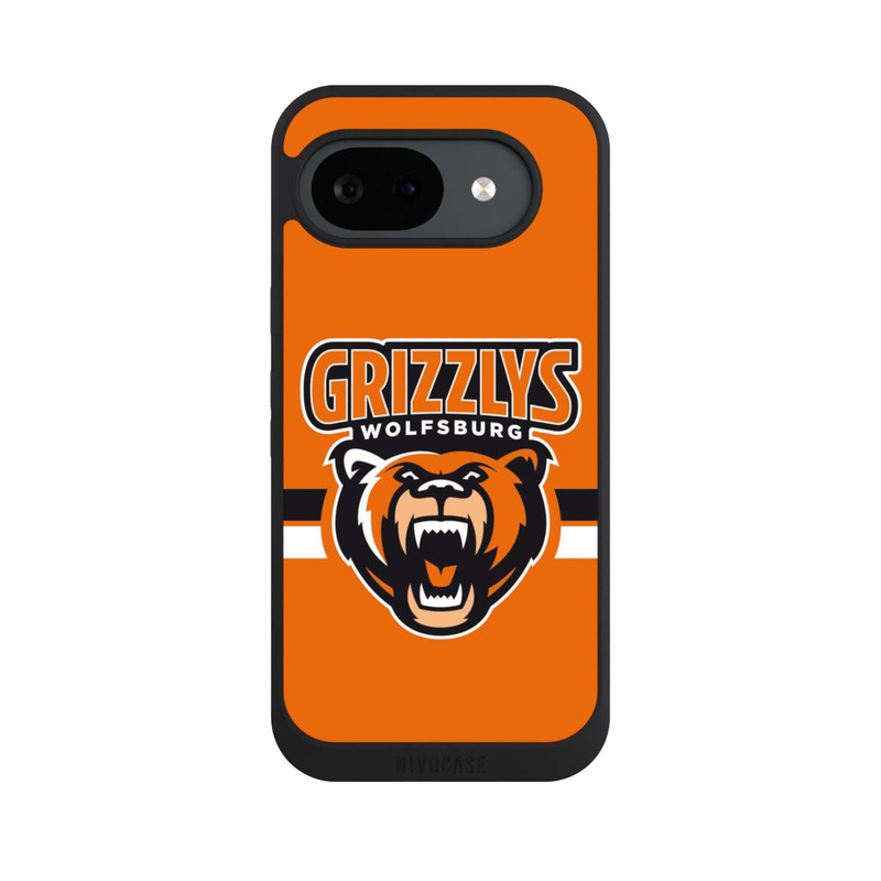 Pixel 10 a NIVOpure Logo Streifen Schwarz und Weiß
