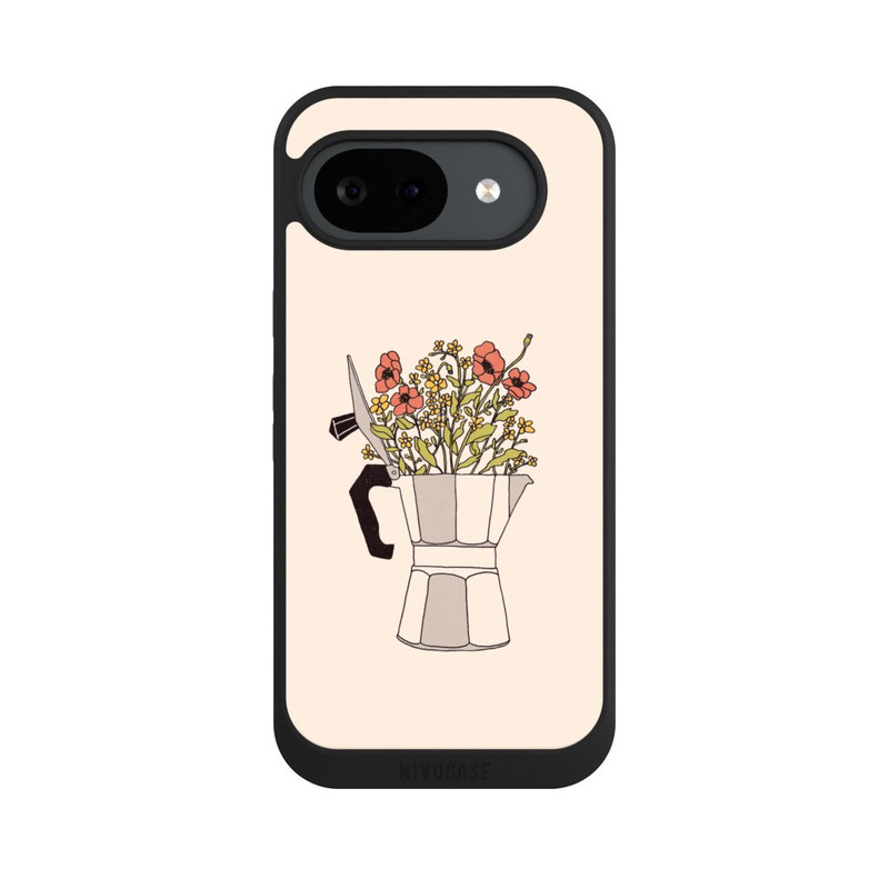 Pixel 10 a NIVOpure Moka Blumen
