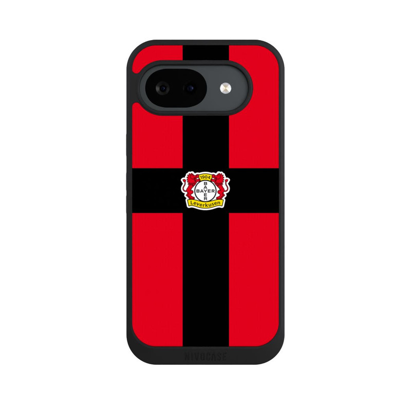 Pixel 10 a NIVOpure Bayer 04 Leverkusen Schwarzes Kreuz auf Rot