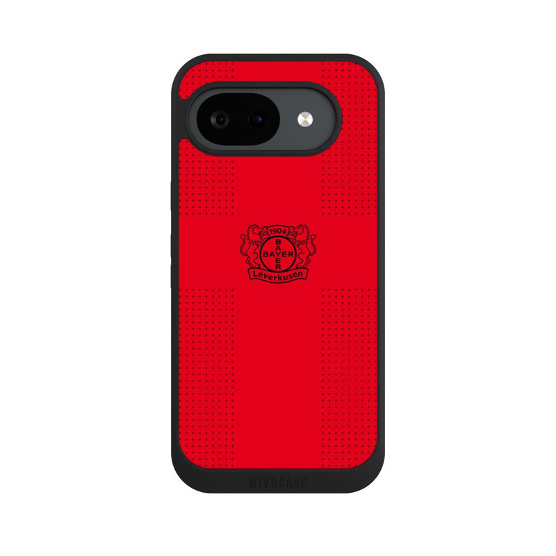 Pixel 10 a NIVOpure Logo Schwarz auf Rot
