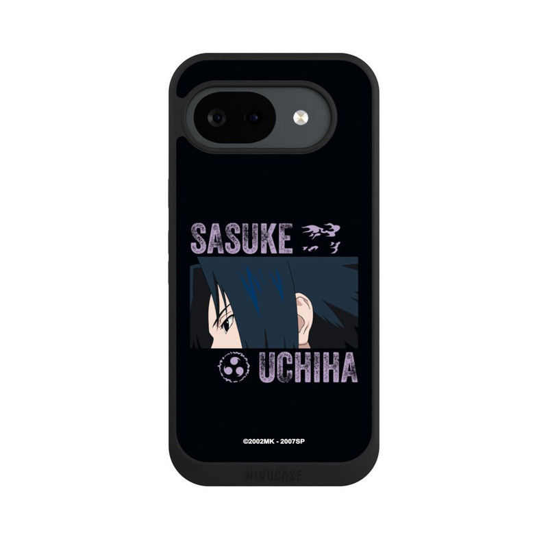 Pixel 10 a NIVOpure Sasuke Uchiha Gros plan