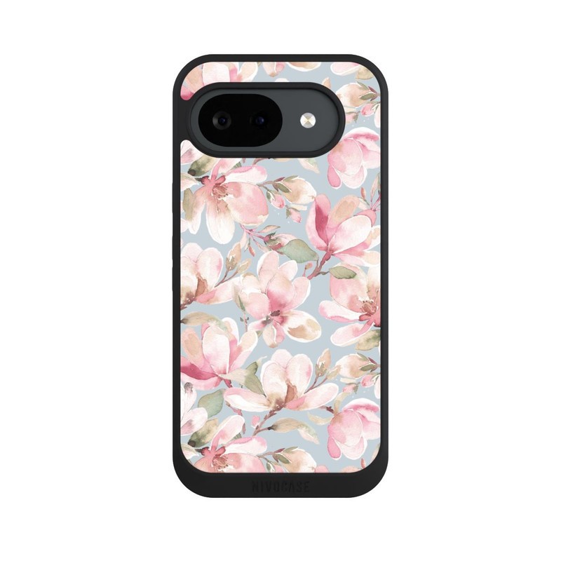 Pixel 10 a NIVOpure Fleurs de magnolia rose pastel