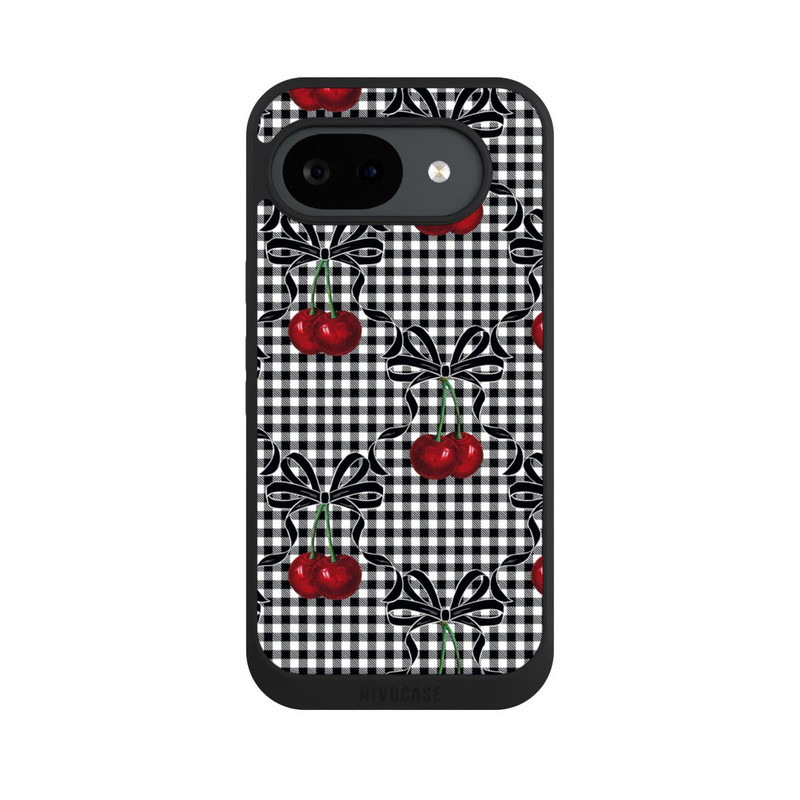 Pixel 10 a NIVOpure Kirschen Muster Schwarz