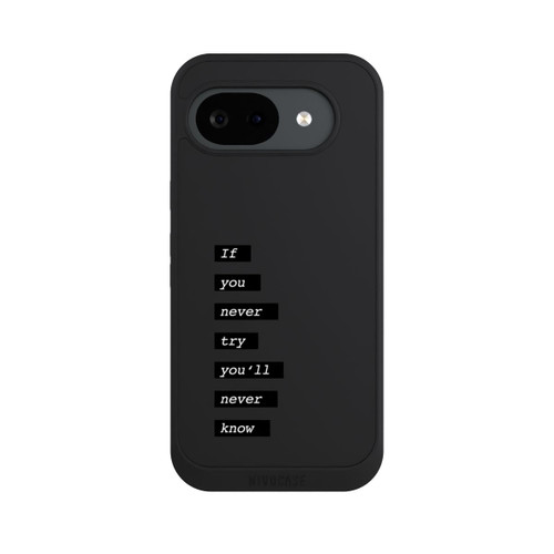 Google Pixel 10a NIVOpure If You Try Black Transparent