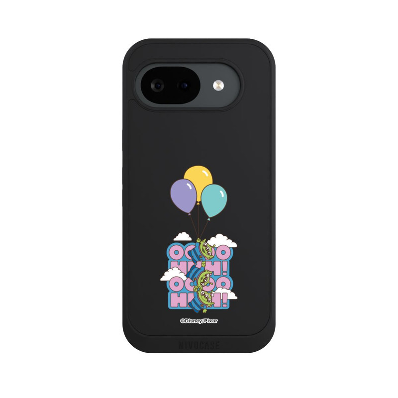 Pixel 10 a NIVOpure Toy Story Aliens Balloons OOOOHHH Transparent
