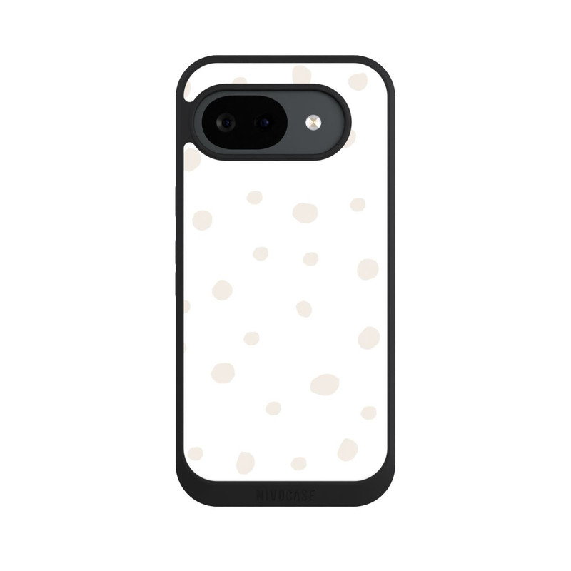 Pixel 10 a NIVOpure Motif à Pois Blanc Marron