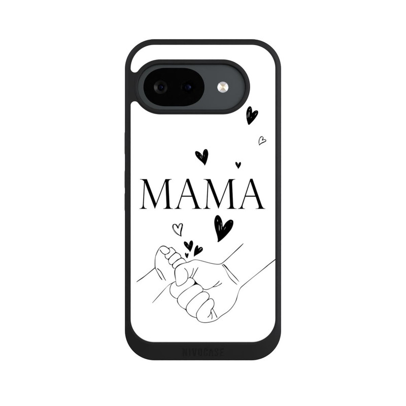 Pixel 10 a NIVOpure Mothers Day Line Art Hands Black and White
