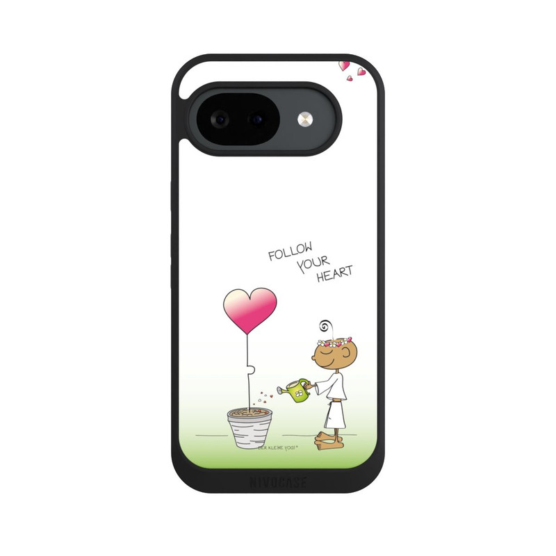 Pixel 10 a NIVOpure Follow Your Heart Planting Heart Der Kleine Yogi