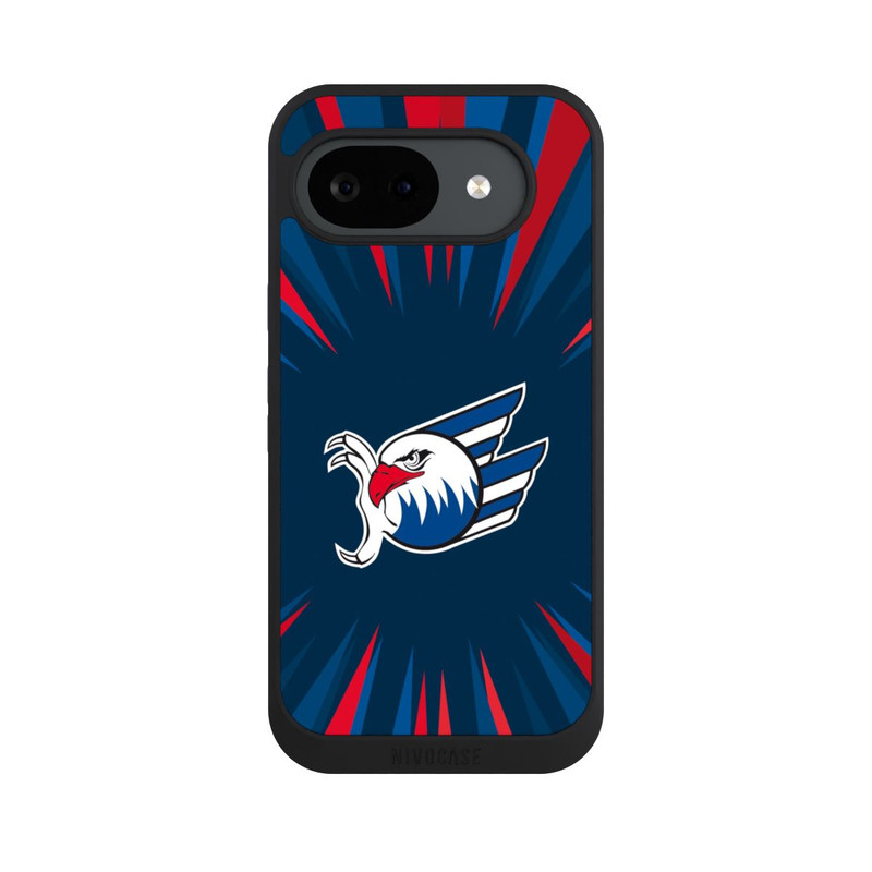 Pixel 10 a NIVOpure Adler Mannheim Strahlen Blau Rot