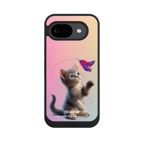 Google Pixel 10a NIVOpure Playing Cat with Feather