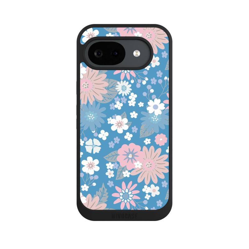Pixel 10 a NIVOpure Wildblumen Muster Blau