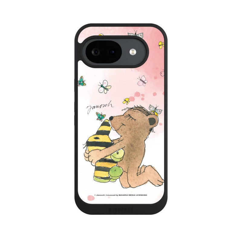 Pixel 10 a NIVOpure Bär und Tigerente Schmetterlinge