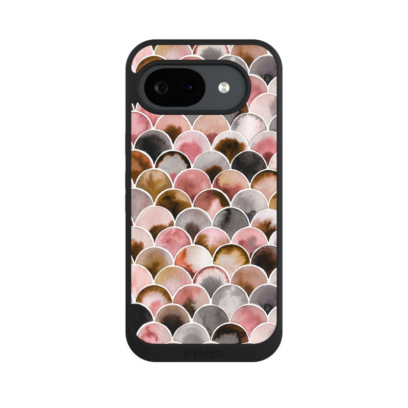 Pixel 10 a NIVOpure Japandi Scales Pink Brown