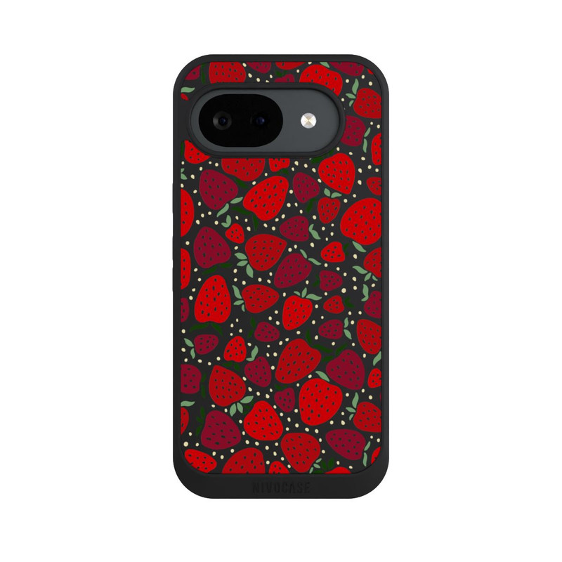 Pixel 10 a NIVOpure Strawberry Pattern Comic Transparent