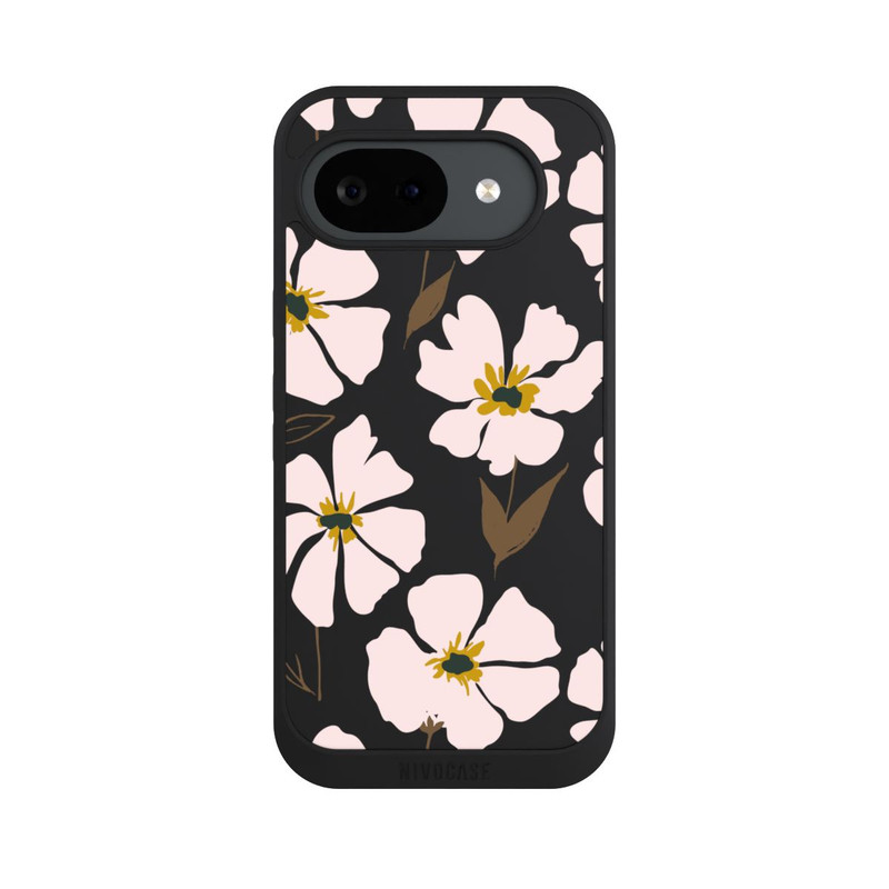 Pixel 10 a NIVOpure Simple Pastell Flowers Rose Transparent