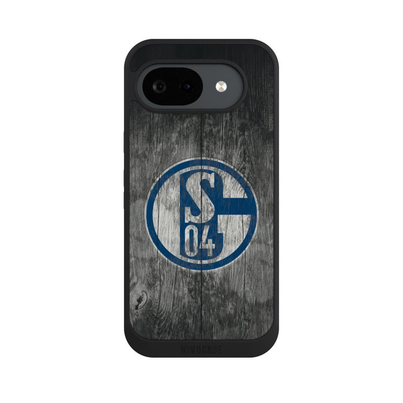 Pixel 10 a NIVOpure Schalke 04 Holz Look