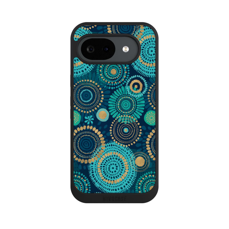Pixel 10 a NIVOpure Blockprint India Teal Gold
