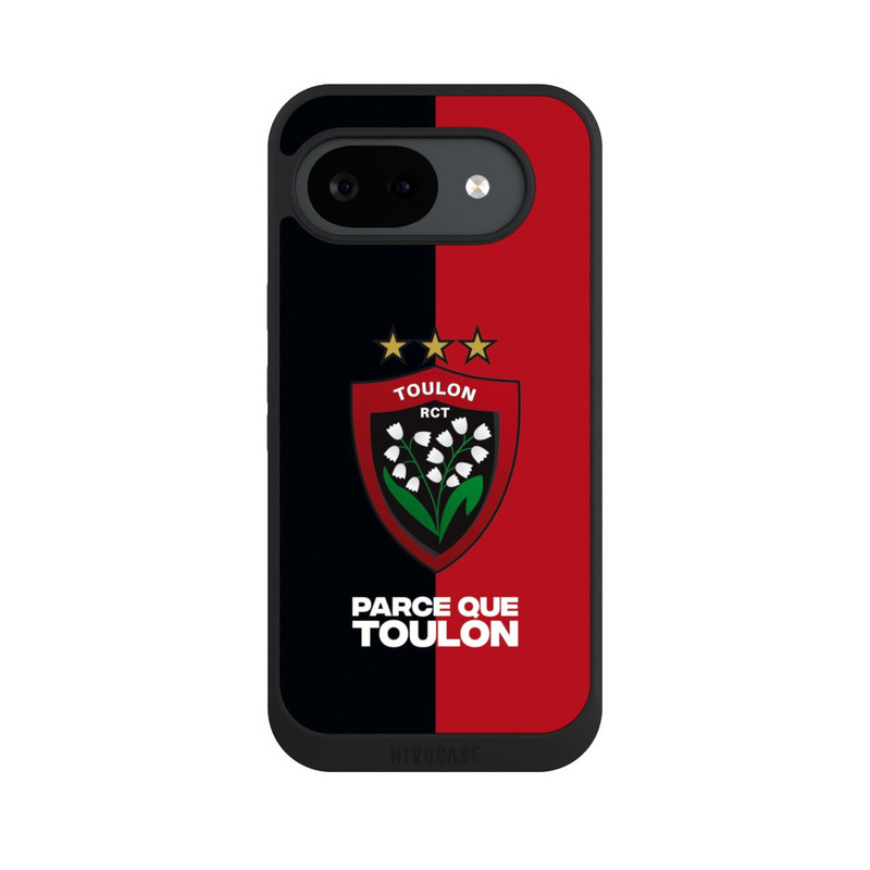 Pixel 10 a NIVOpure RCT Logo Rouge Noir