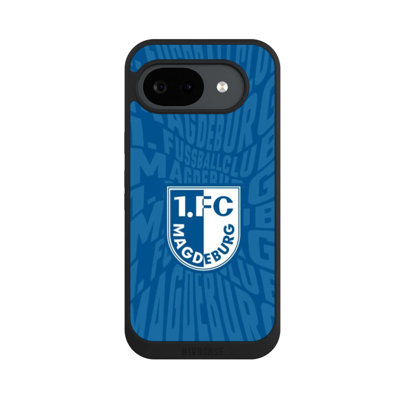 Pixel 10 a NIVOpure 1. FC Magdeburg Wellenschrift