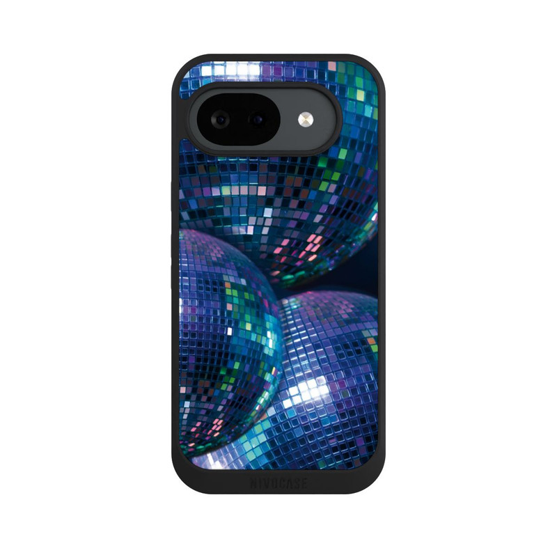 Pixel 10 a NIVOpure Disco Ball Blue Black Partytime with KI