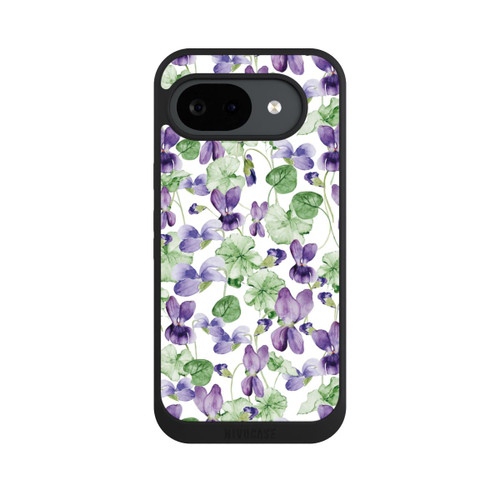 Google Pixel 10a NIVOpure Purple Wildflowers Pattern Watercolor