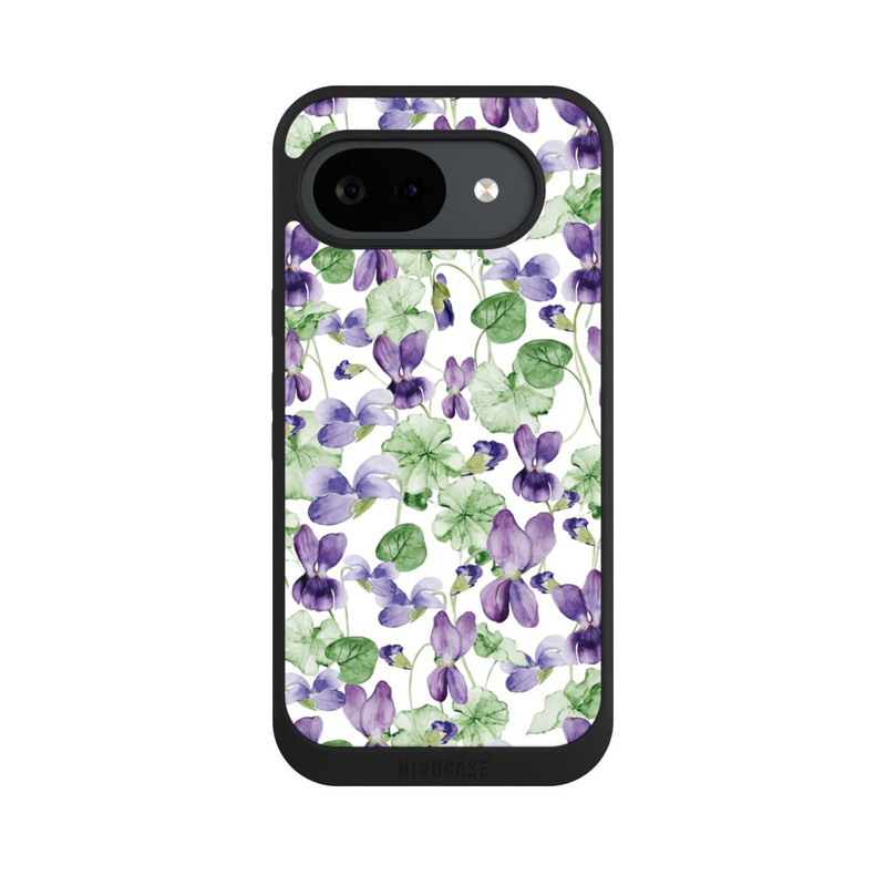Pixel 10 a NIVOpure Purple Wildflowers Pattern Watercolor
