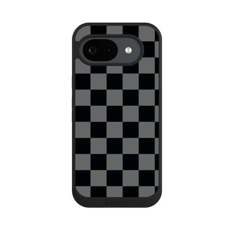 Pixel 10 a NIVOpure Schachbrett Schwarz Grau