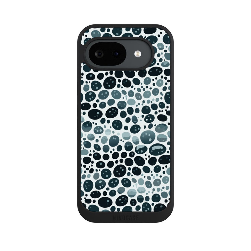 Pixel 10 a NIVOpure Abstrakt Oval Türkis