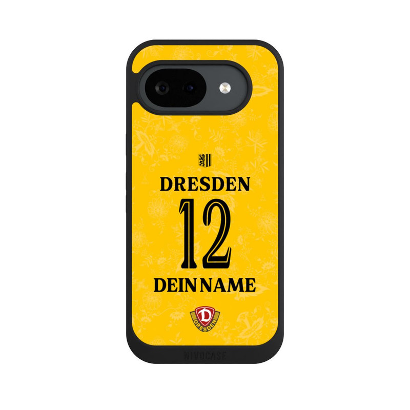 Pixel 10 a NIVOpure Dynamo Dresden Trikot Personalisierbar 25-26