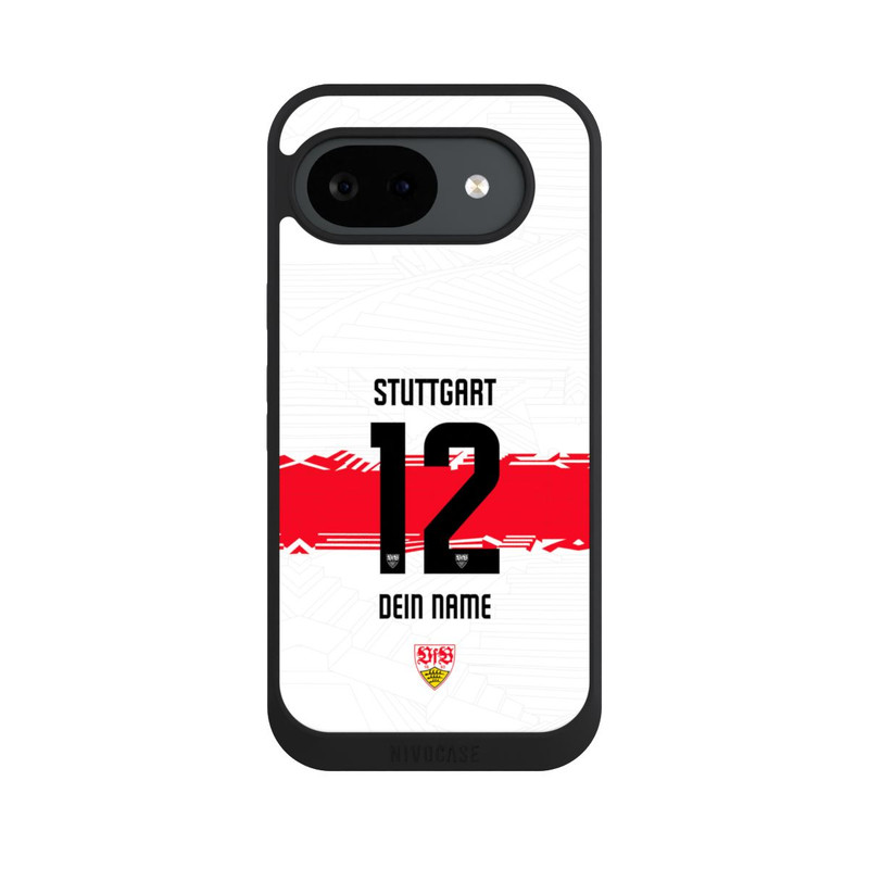 Pixel 10 a NIVOpure VfB Stuttgart Trikot Personalisierbar 25-26