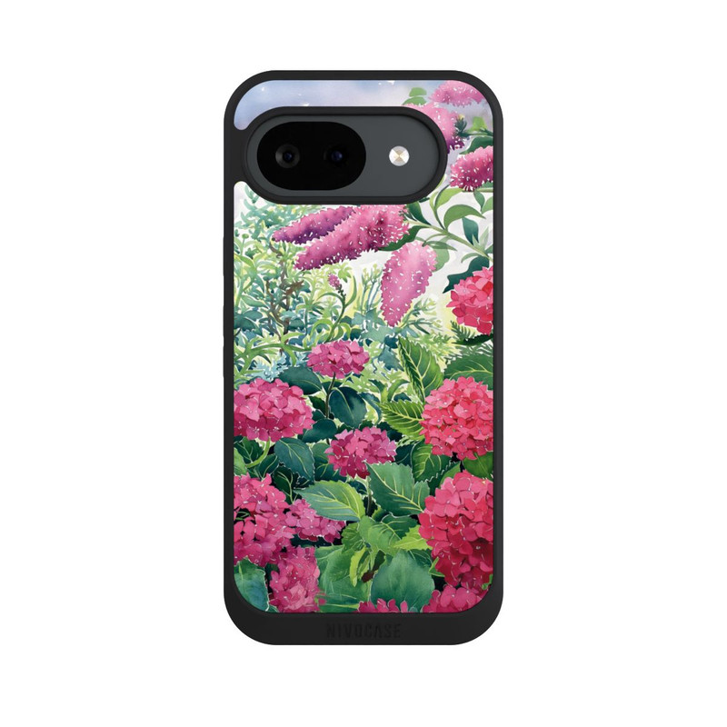 Pixel 10 a NIVOpure Garden Hydrangeas and Buddleia by Christopher Ryland