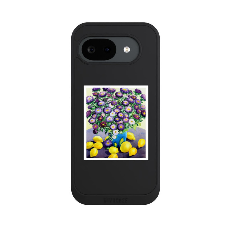 Pixel 10 a NIVOpure Purple Asters and Lemons by Christopher Ryland