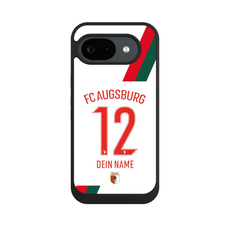 Pixel 10 a NIVOpure FC Augsburg Trikot Personalisierbar 25-26