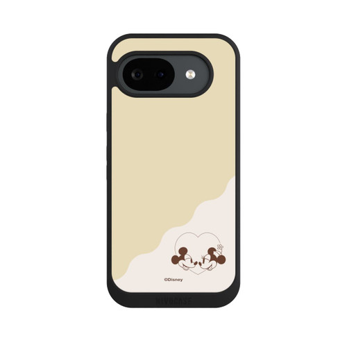 Google Pixel 10a NIVOpure Mickey and Minnie Love Heart Beige